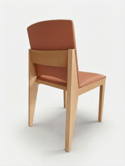 Chaise rembourrée 4 pieds Soline
